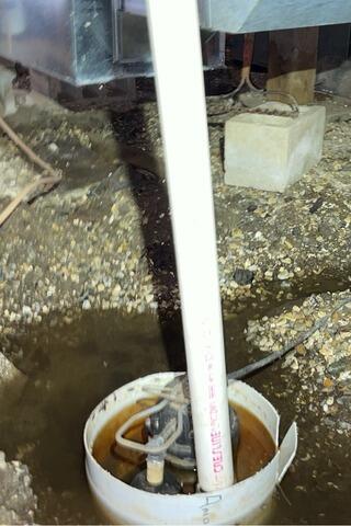 Crawl Space Encapsulation & Waterproofing in Beecher Falls, VT | Matt Clark's Northern Basement Systems - Before Photo