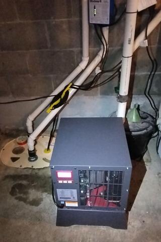 Basement Waterproofing in Adamant, VT | Matt Clark's Northern Basement Systems - After Photo