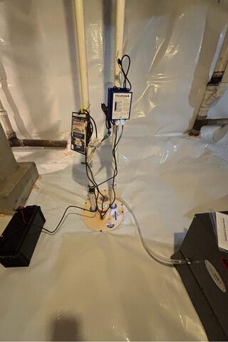 Complete Basement Encapsulation & Waterproofing in South Burlington, VT | Matt Clark's Northern Basement Systems - After Photo