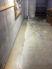 Matt Clark's Northern Basement Systems installs a SuperSump & WaterGuard in Croydon, New Hampshire