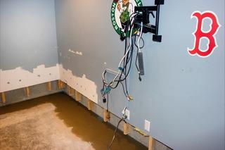 Matt Clark's Northern Basement Systems Waterproofs a Basement in Shelburne, Vermont.