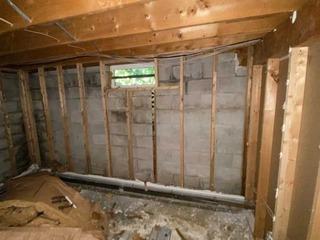 Structural Wall Support in South Burlington, Vermont.