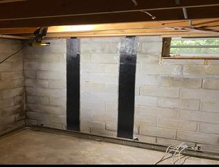 Structural Wall Support in South Burlington, Vermont.