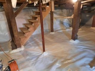 Crawlspace Encapsulation in Plattsburgh, New York, with Matt Clark's Northern Basement Systems.