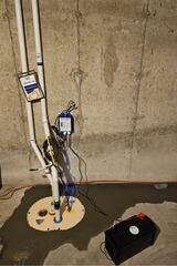 Basement Waterproofing in Rutland, Vermont, by Matt Clark's Northern Basement Systems.