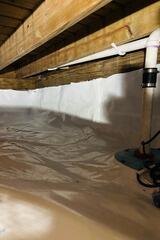 Crawlspace Repair in Brattleboro, Vermont, by Matt Clark's Northern Basement Systems.