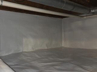 Crawl Space Repair in Swanzey, New Hampshire, by Matt Clark's Northern Basement Systems.