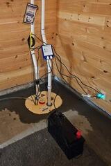 Basement Waterproofing in Chazy, New York, by Matt Clark's Northern Basement Systems.