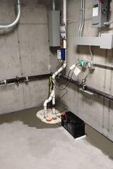 Basement Waterproofing in Newport, Vermont, with Matt Clark's Northern Basement Systems.