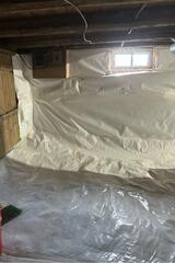 Crawl Space Encapsulation in Vernon, Vermont | Matt Clark's Northern Basement Systems