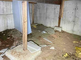 Crawl Space Repair in Washington, New Hampshire | Matt Clark's Northern Basement Systems