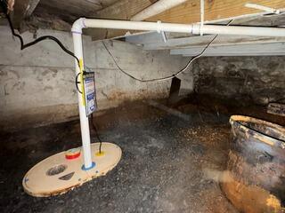 Crawl Space Waterproofing in Browington, Vermont (Orleans County) | Matt Clark's Northern Basement Systems