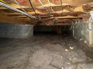 Crawl Space Encapsulation in Newbury, Vermont | Matt Clark's Northern Basement Systems