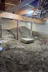 Crawl Space Repair in East Burke, Vermont | Matt Clark's Northern Basement Systems