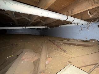 Crawl Space Encapsulation & Insulation in Twin Mountains, New Hampshire | Matt Clark's Northern Basement Systems
