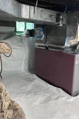 Crawl Space Encapsulation & Waterproofing in Westfield, Vermont | Matt Clark's Northern Basement Systems