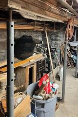 Basement Waterproofing and SmartJack Support Installation in Errol, NH | Matt Clark's Northern Basement Systems