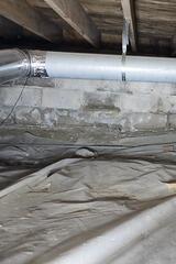 Crawl Space Encapsulation in Westminister, Vermont | Matt Clark's Northern Basement Systems