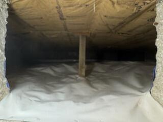 Crawl Space Encapsulation in Waterville Valley, New Hampshire | Matt Clark's Northern Basement Systems