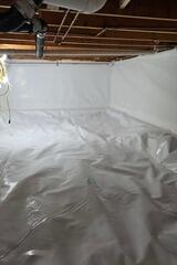 Crawl Space Encapsulation in East Randolph, VT | Matt Clark's Northern Basement Systems