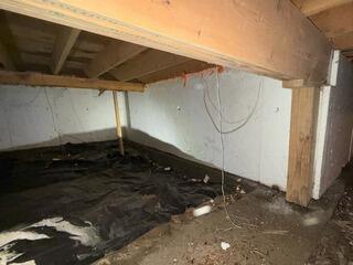 Crawl Space Encapsulation in Moriah Center, NY | Matt Clark's Northern Basement Systems