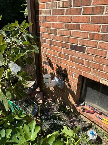 Radon Mitigation in Wilmington, DE 19808 - Before Photo