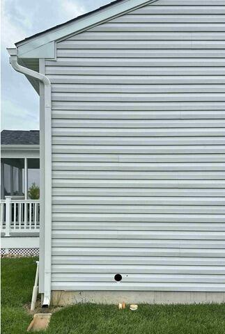 Radon Mitigation in Magnolia, DE 19962 - Before Photo