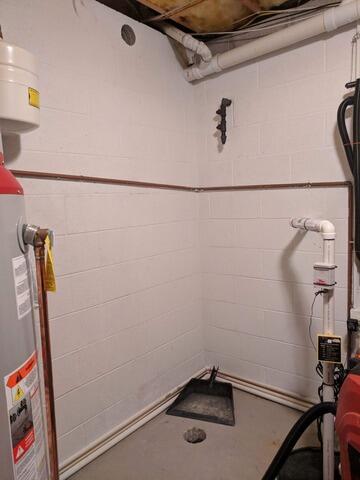 Radon Mitigation in Easton, MD 21601 - Before Photo