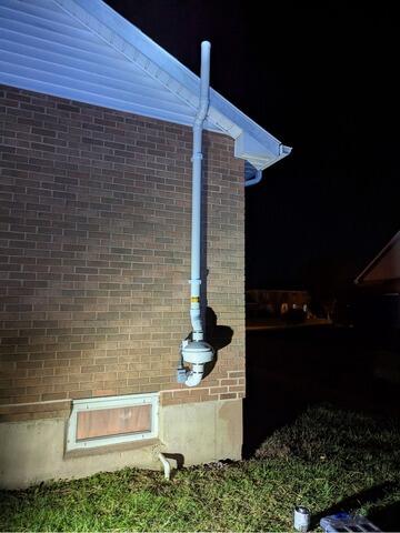 Radon Mitigation in Bear, DE 19701 - After Photo