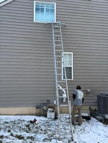 Radon Mitigation in Middletown, DE 19709 - Before Photo