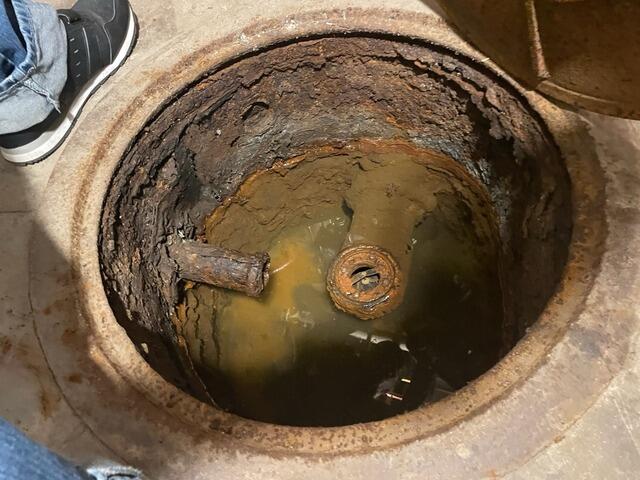 Basement Waterproofing with WaterGuard® and TripleSafe™ in Virginia, MN - Before Photo