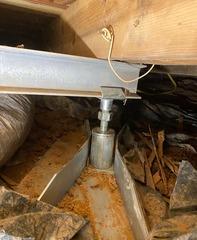 Settling Foundation in Ashland, WI Protected with DBS Foundation System