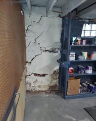Cracked Walls in Ashland, WI Stabilized with PowerBraces