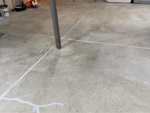 Sealing Cracks in a Basement in Thompson, CT