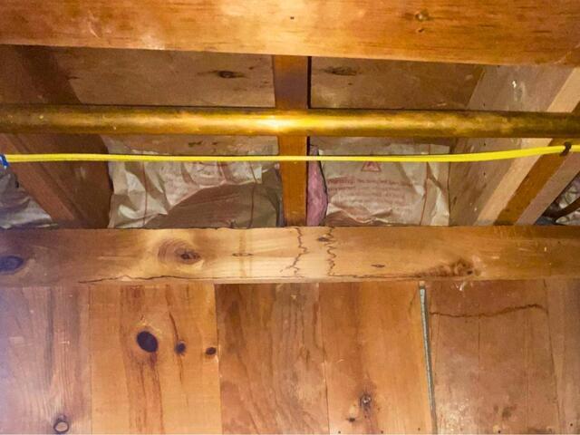 Insulating a Basement in Holyoke, MA - Before Photo