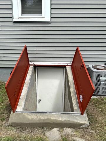 Replacing a Bulkhead Door in Chicopee, MA - After Photo