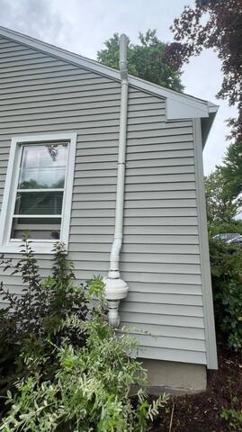 Installing a Radon Mitigation System in West Suffield, CT