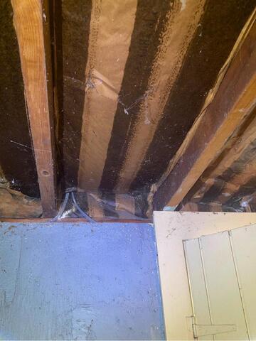 Insulating a Basement in Chicopee, MA - Before Photo
