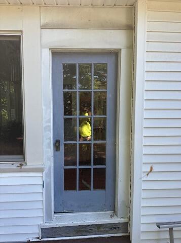 Replacing a Door in Windsor, CT - Before Photo
