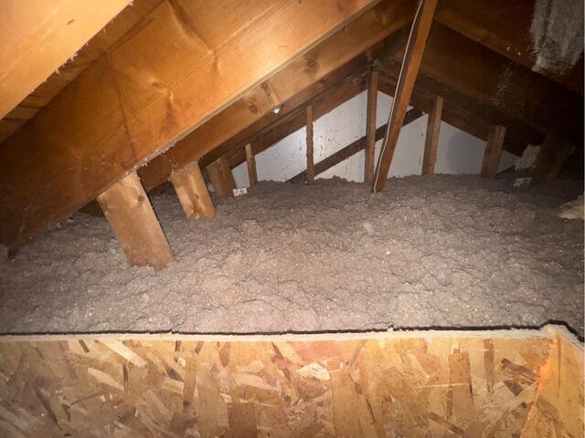 Insulating an Attic in Storrs, CT - After Photo
