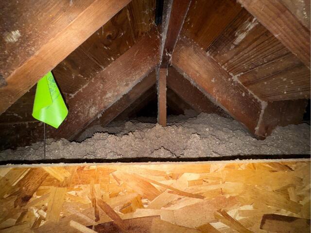 Insulating an Attic in Simsbury, CT - After Photo