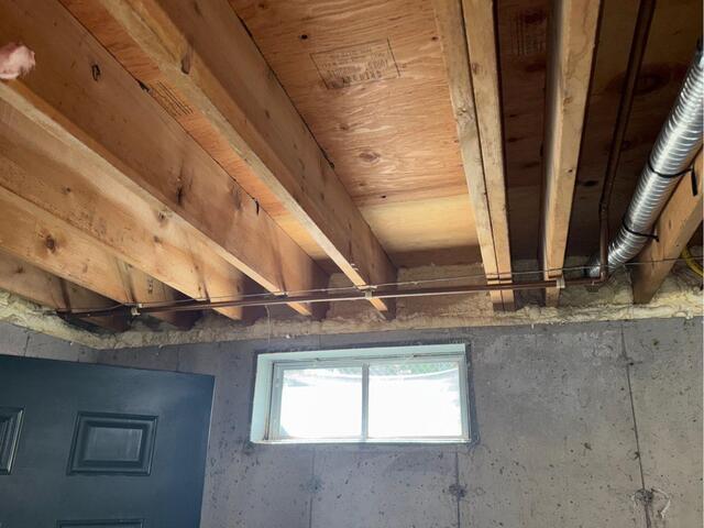 Insulating a Basement in North Granby, CT - After Photo