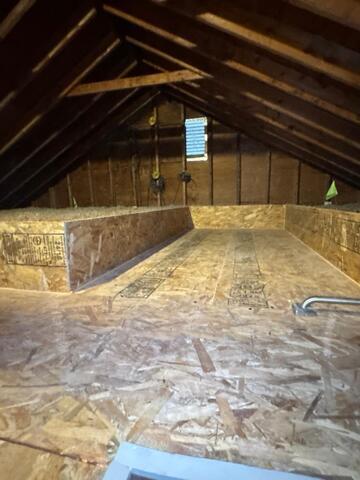 Insulating an Attic in Bloomfield, CT - After Photo