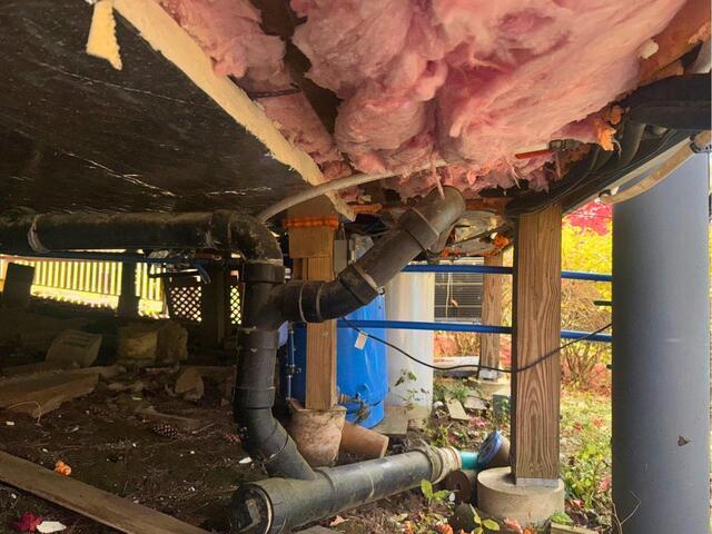 Adding Support to a Home in Stockbridge, MA