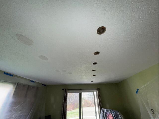 Insulating a Home in Weatogue, CT - Before Photo