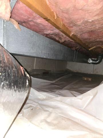 Insulating a Crawl Space in Somers, CT - 