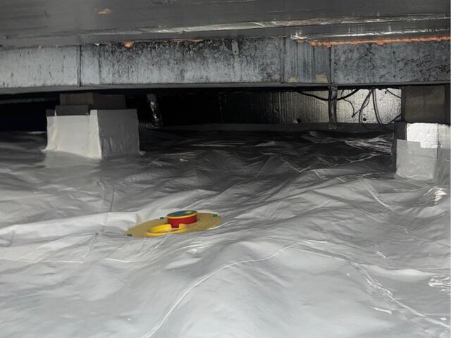 Encapsulating a Crawl Space in Hinsdale, MA - After Photo