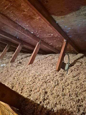 Insulating an Attic in Turners Falls, MA - After Photo