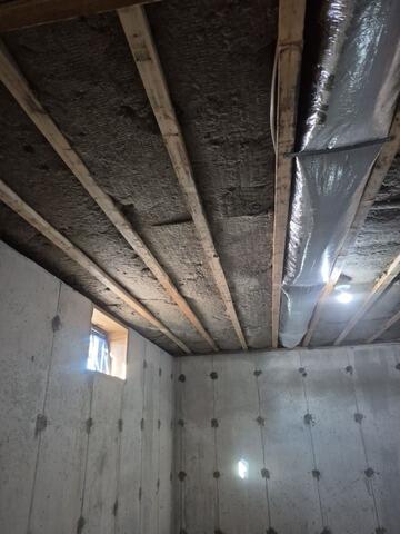 Insulating a Basement in Suffield, CT - After Photo