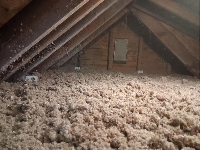 Insulating an Attic in West Springfield, MA - After Photo